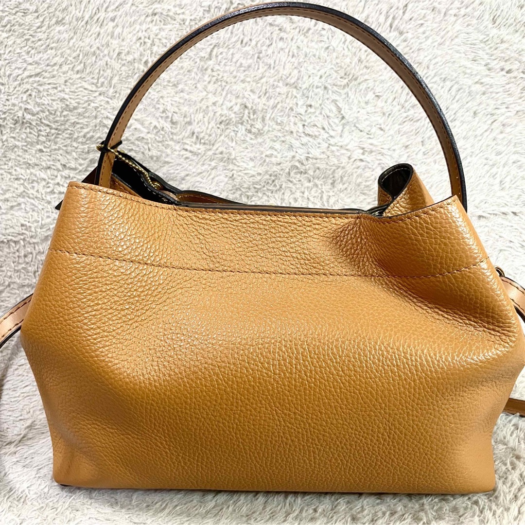 新品タグ付き✨モードフルーレ 2way バッグ イタリアンカーフ オールレザー