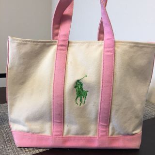 ポロラルフローレン(POLO RALPH LAUREN)のここあ様✴︎ラルフローレンキャンバストートバック(トートバッグ)