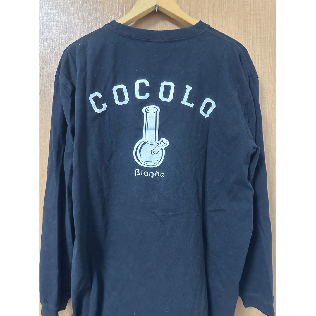 COCOLOBLAND(ココロブランド)のCOCOLO BLAND ココロブランド　長袖　Tシャツ　黒 メンズのトップス(Tシャツ/カットソー(七分/長袖))の商品写真