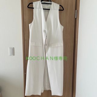 ザラ(ZARA)のZARA ロングジレ　新品(ベスト/ジレ)