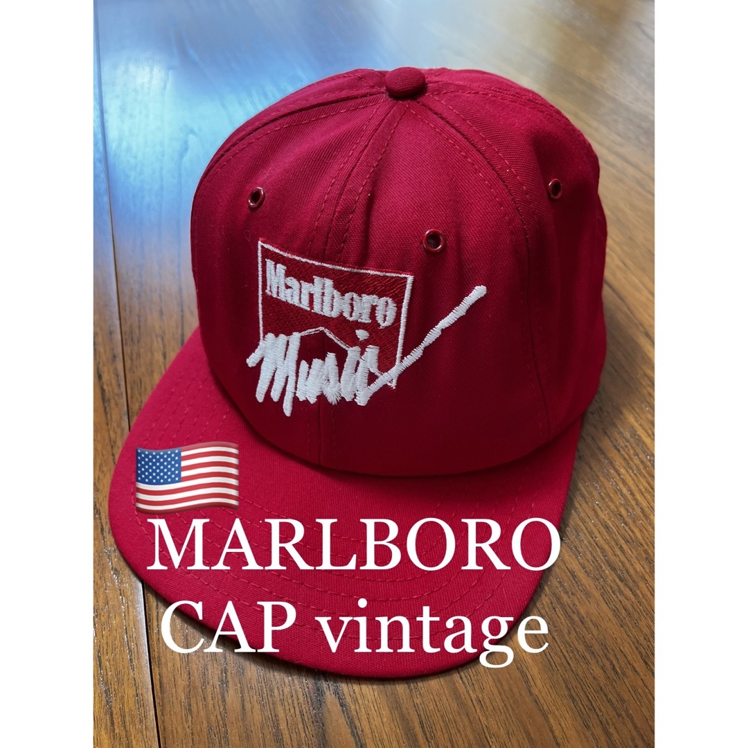 アメリカ製！MARLBORO CAP vintage キャップ　マルボロ