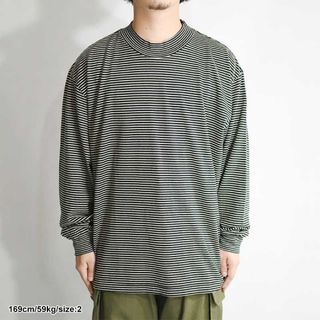 blurhms - blurhms COTTON NAPPING BORDER L/S TEEの通販 by コーラ's