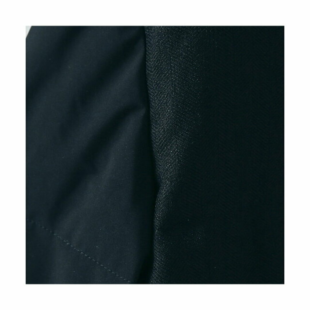ABAHOUSE(アバハウス)の【ブラック】【48】【LANATEC】コンビデザイン フード ダウン ブルゾン メンズのジャケット/アウター(ダウンジャケット)の商品写真