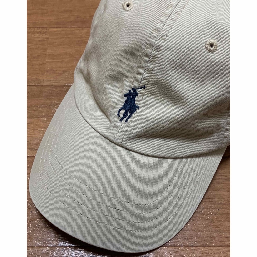 POLO RALPH LAUREN(ポロラルフローレン)のPOLO  RALPH LAUREN  キャップ  ベージュ レディースの帽子(キャップ)の商品写真