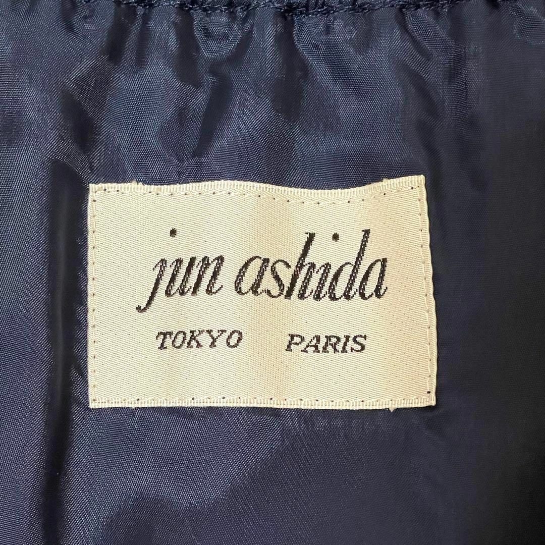 jun ashida(ジュンアシダ)の【極美品】jun ashida ジュンアシダ ペプラム 清楚 長袖ワンピース レディースのワンピース(ひざ丈ワンピース)の商品写真