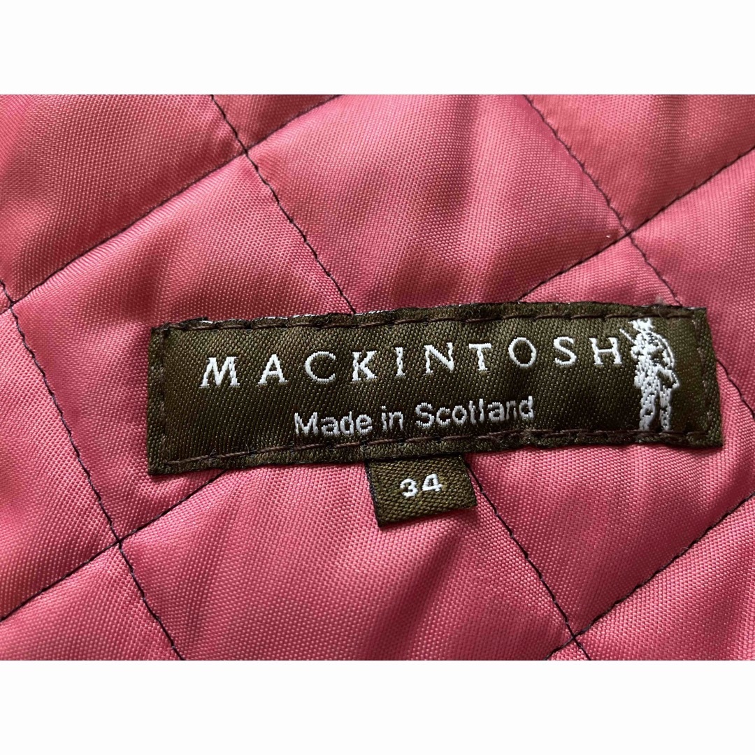 マッキントッシュ　MACKINTOSH キルティングロングコート　サイズ34