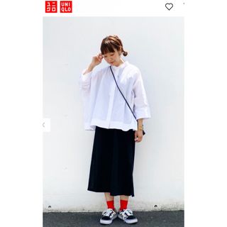 ユニクロ(UNIQLO)の完売＊UNIQLO+J＊スーピマコットンドルマンシャツ(シャツ/ブラウス(長袖/七分))