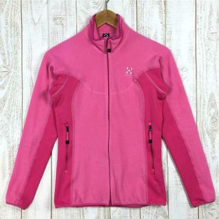 ホグロフス(Haglofs)のWOMENs XS  ホグロフス コア ジャケット CORE JACKET マイクロフリース ジャケット HAGLOFS 602271 ピンク系(その他)