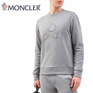 MONCLER - 【未使用品XLサイズ☆人気ラバーロゴ】モンクレール 刺繍