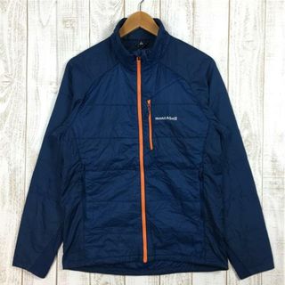 モンベル(mont bell)のMENs M  モンベル U.L.サーマラップ ジャケット アクティブインサレーション MONTBELL 1101539 ブルー系(その他)