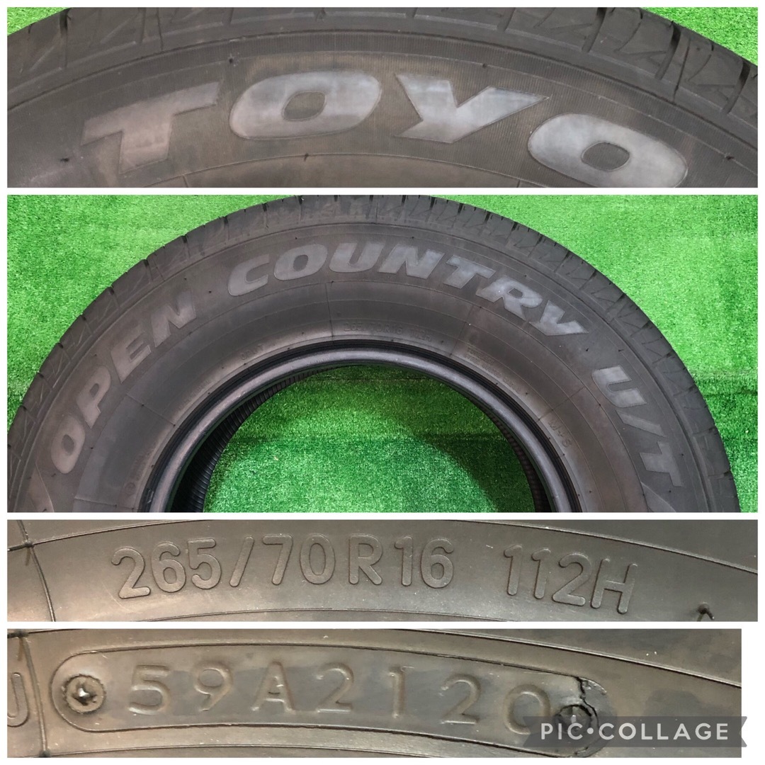 トーヨータイヤ - TOYO OPEN COUNTRY U/T 265/70R16 4本！送料無料！の