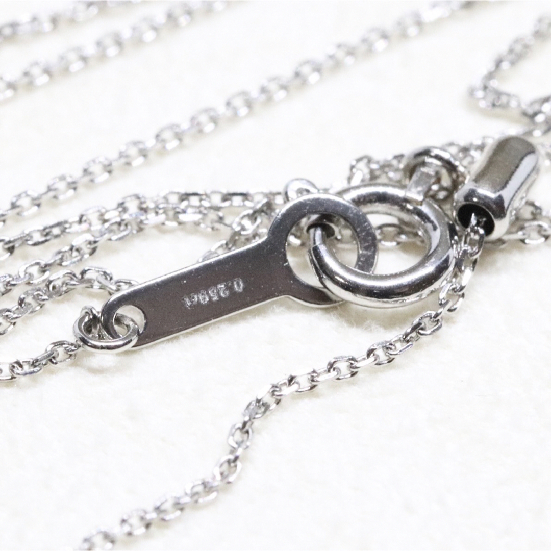 4℃ - 4℃ 一粒ダイヤモンド ネックレス プラチナ 0.25ct UPの通販 by