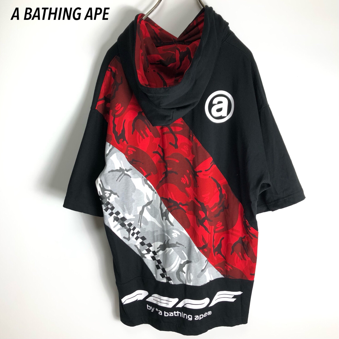 A BATHING APE アベイシングエイプ パーカー カットソー メンズ | フリマアプリ ラクマ