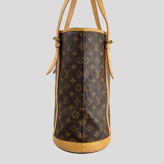 LOUIS VUITTON - □ルイ ヴィトン□ モノグラム バケットGM トート