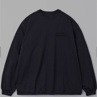 Long sleeve hem rib tee BLACK ブラック ennoy(Tシャツ/カットソー(七分/長袖))