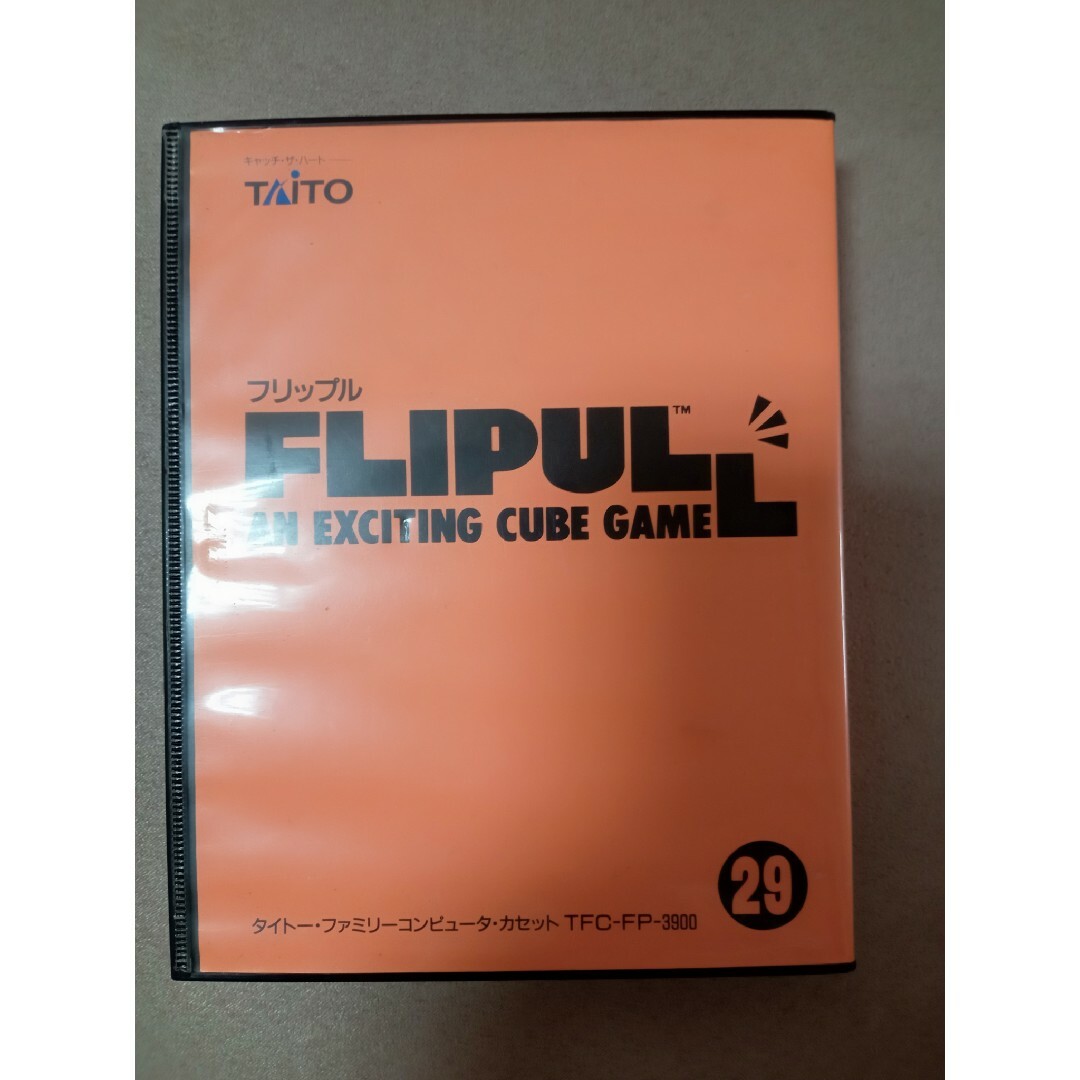 TAITO(タイトー)のファミコン FLIPULL 付属品付き エンタメ/ホビーのゲームソフト/ゲーム機本体(家庭用ゲームソフト)の商品写真