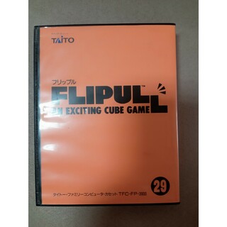 タイトー(TAITO)のファミコン FLIPULL 付属品付き(家庭用ゲームソフト)