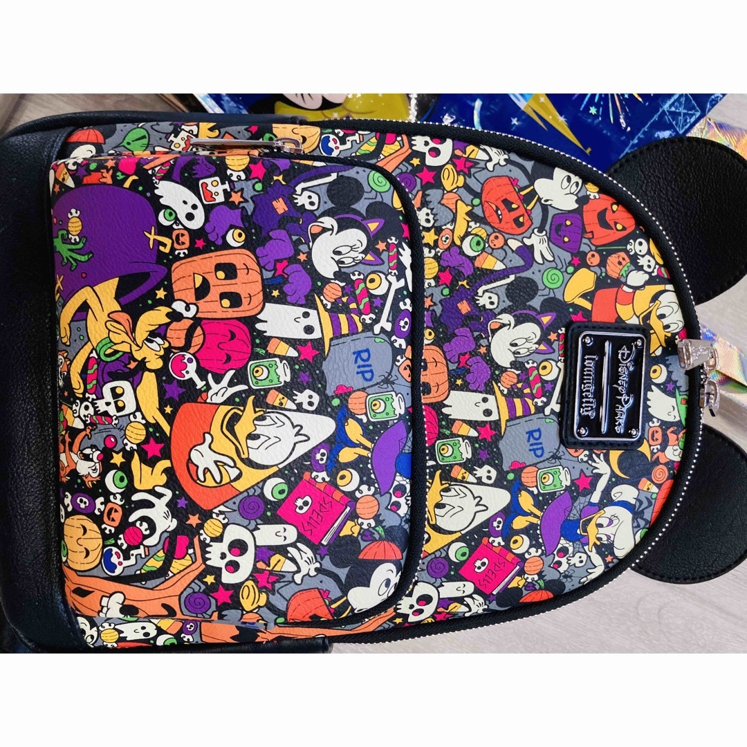 ◾️新品タグ◾️香港ディズニー限定✨ ハロウィンリュックとおまけエコバッグ 香港ディズニー ハロウィン リュック