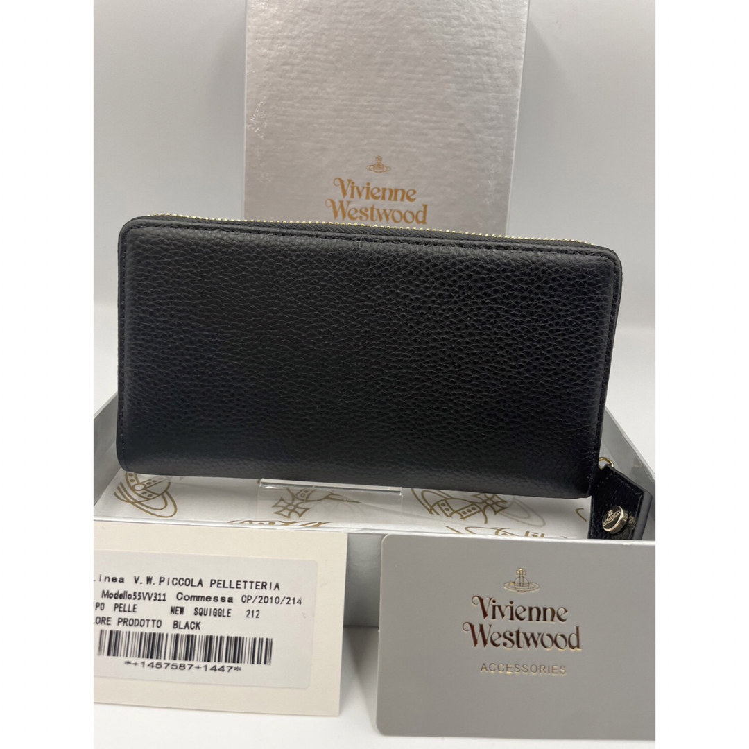 Vivienne Westwood  マットレザー　ロングウォレット　長財布　黒 1