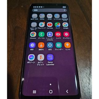 ギャラクシー(Galaxy)のGALAXY S9 SCV38 ライラックパープル(スマートフォン本体)