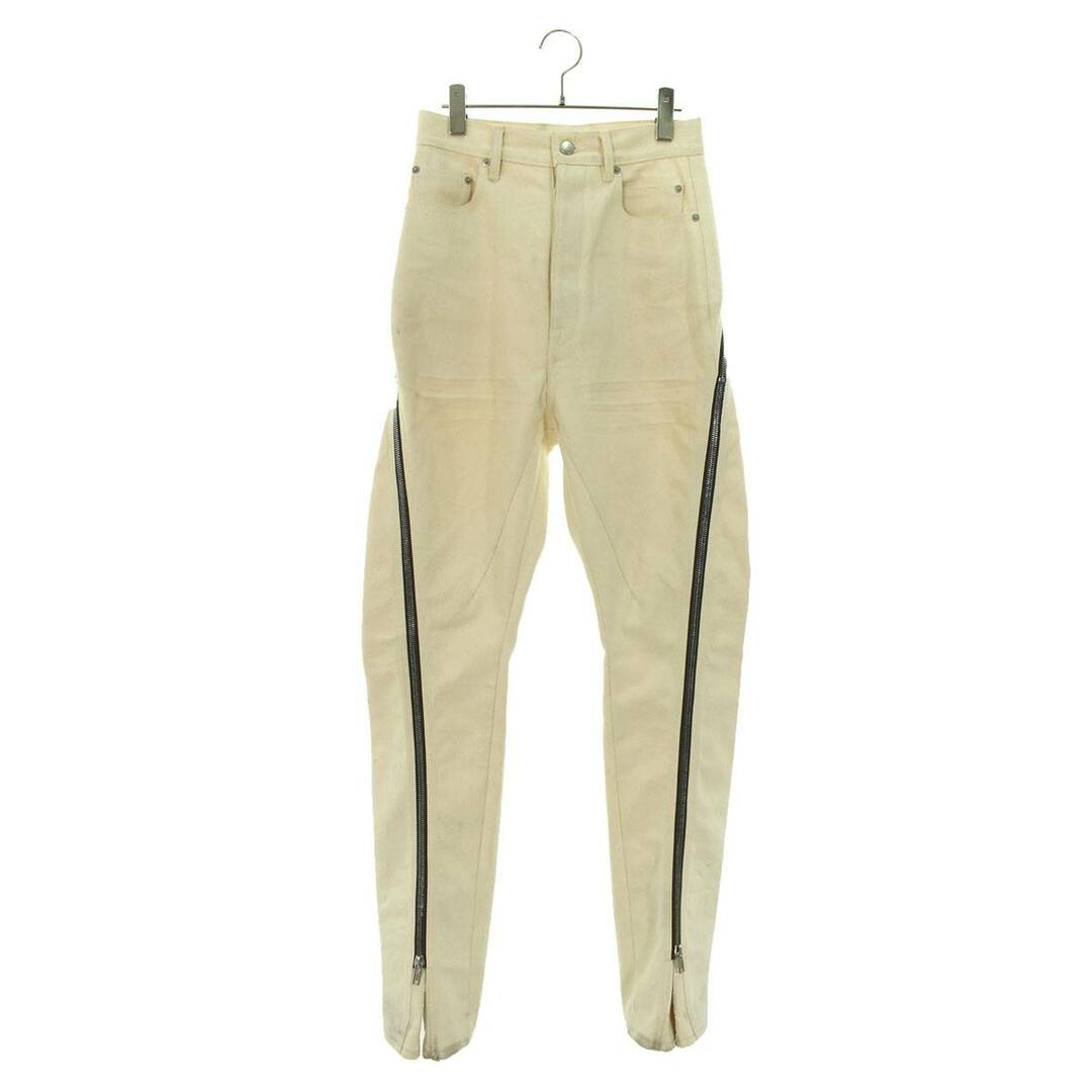 リックオウエンス  22SS  BOLAN BANANA JEANS  RR01B1303-HN ボランバナナジップフレアロングパンツ メンズ 28インチ