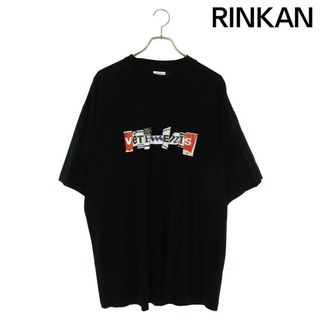 ヴェトモン(VETEMENTS)のヴェトモン  22AW  UA53TR220B ロゴプリントTシャツ メンズ S(Tシャツ/カットソー(半袖/袖なし))