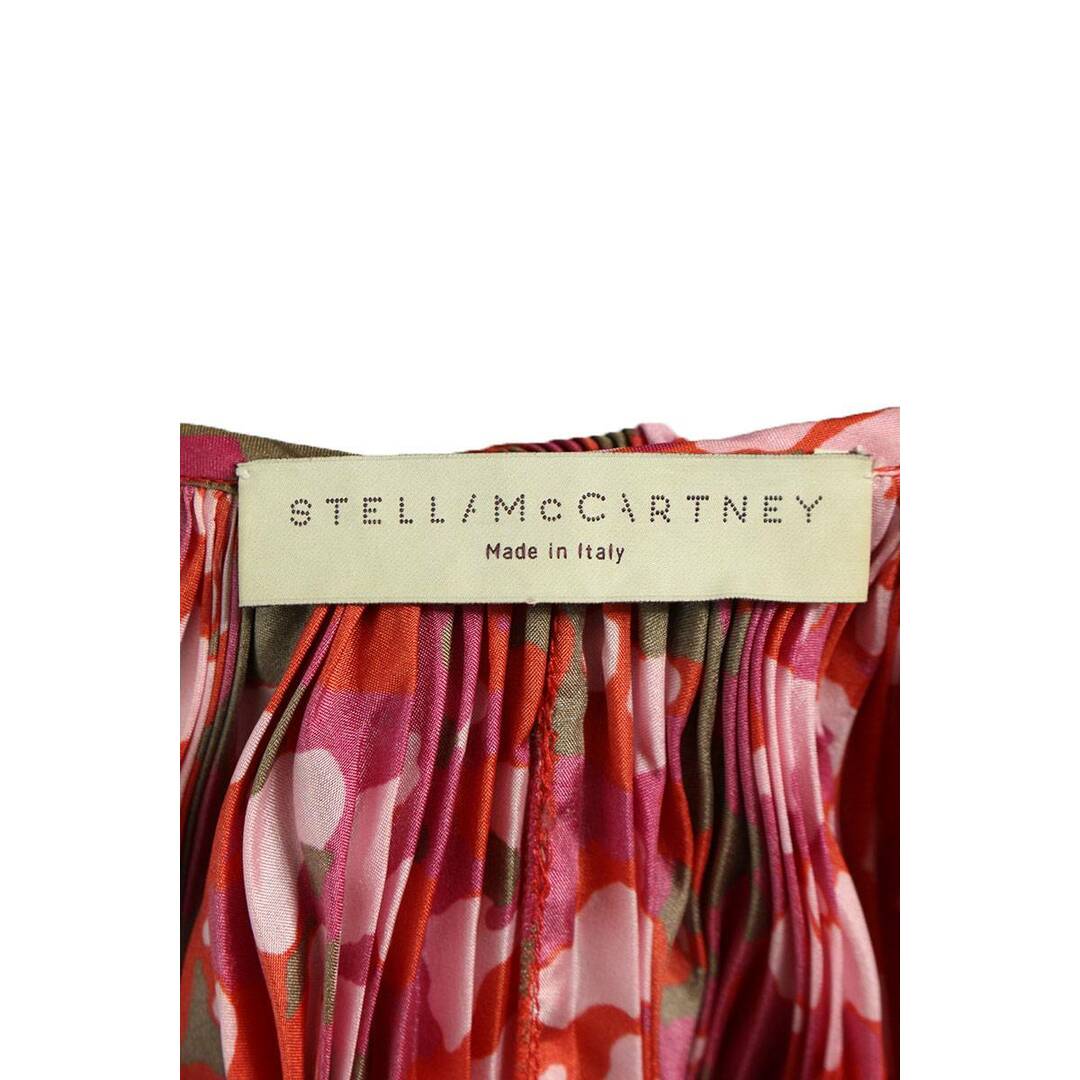 Stella McCartney(ステラマッカートニー)のステラマッカートニー ウールベルト付カモフラージュプリーツワンピース レディース 40 レディースのワンピース(ロングワンピース/マキシワンピース)の商品写真