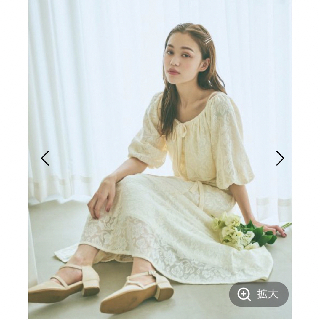 新品タグ付き mysty woman レースボレロキャミワンピース2P