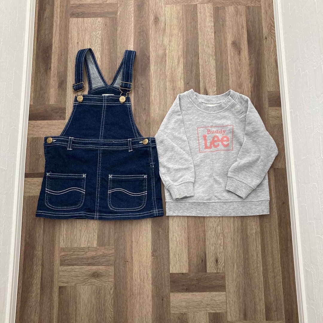 Lee(リー)のLee2点セット キッズ/ベビー/マタニティのキッズ服女の子用(90cm~)(ワンピース)の商品写真