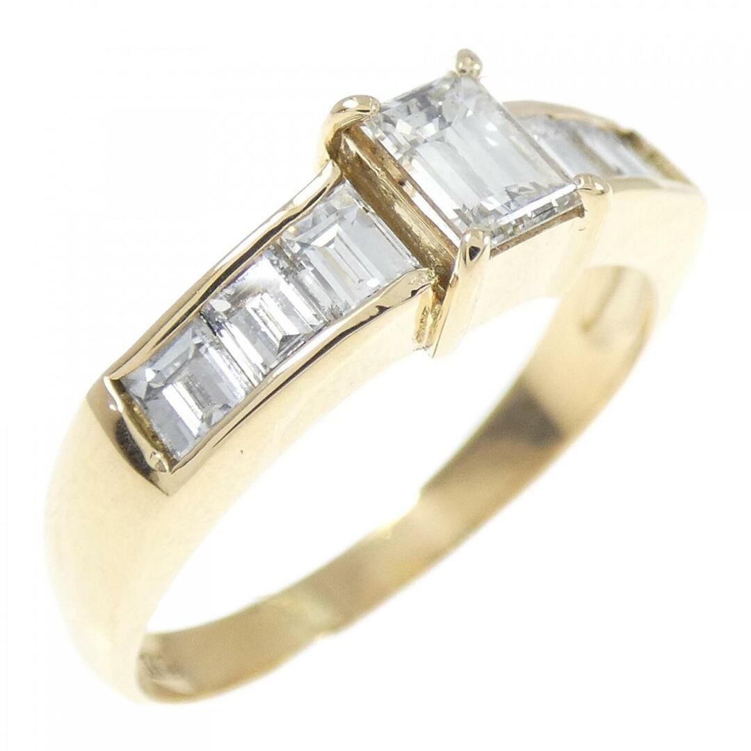 K18YG ダイヤモンド リング 1.00CT レディースのアクセサリー(リング(指輪))の商品写真