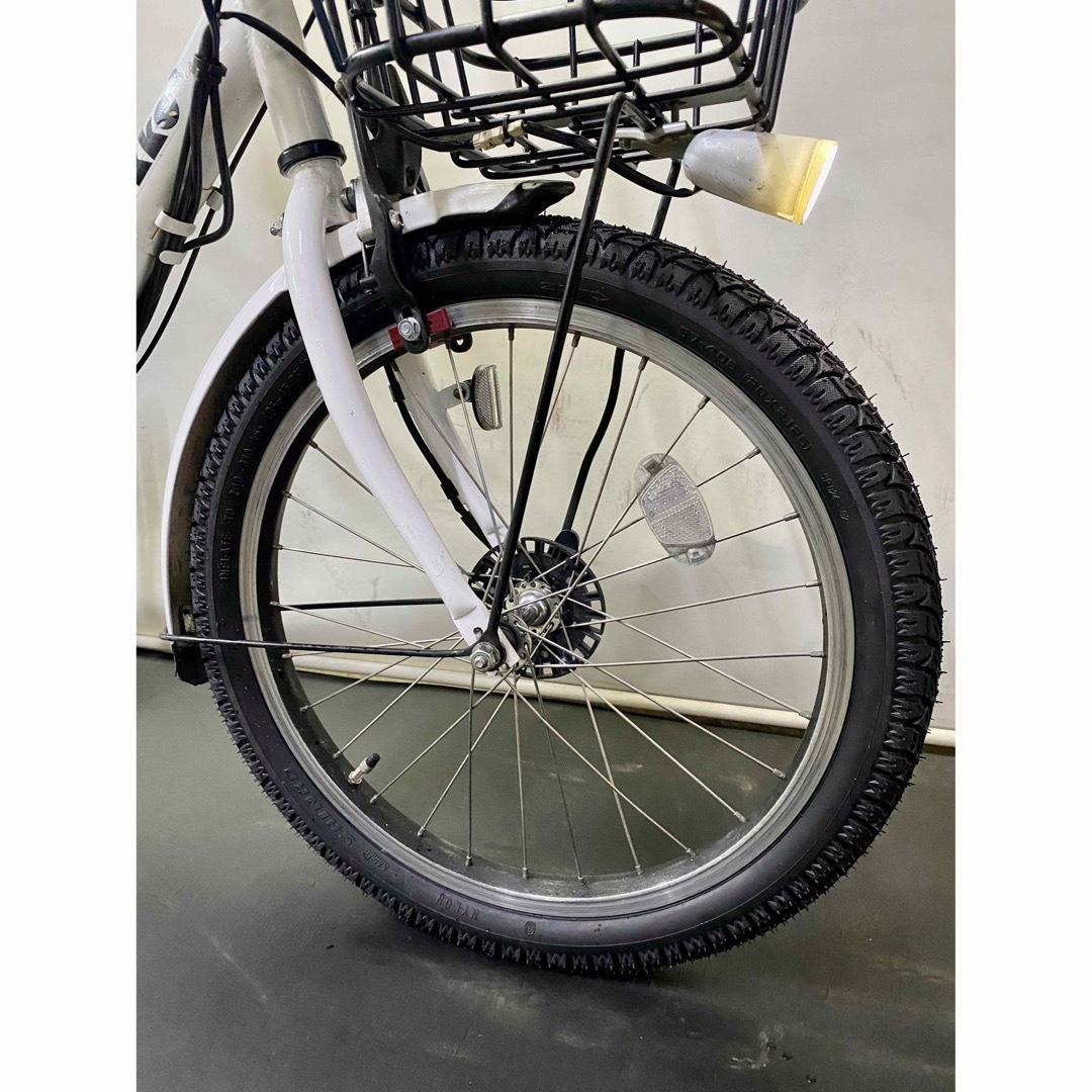 電動自転車 ブリヂストン ビッケ2 20インチ 8.7ah パワフル 白色-