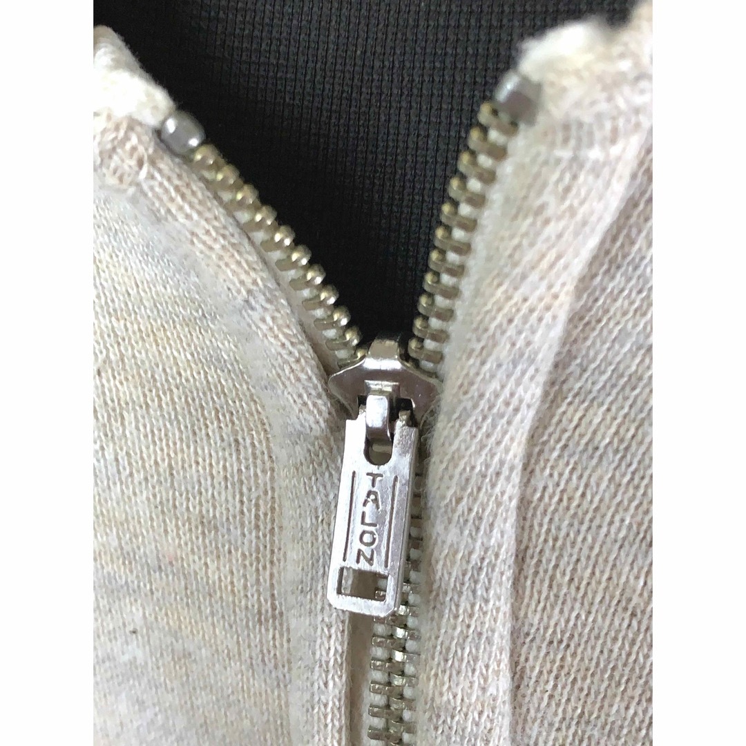 WAREHOUSE(ウエアハウス)の【WAREHOUSE】ウエアハウス サイズ38 フルジップ スウェット ベージュ メンズのトップス(スウェット)の商品写真