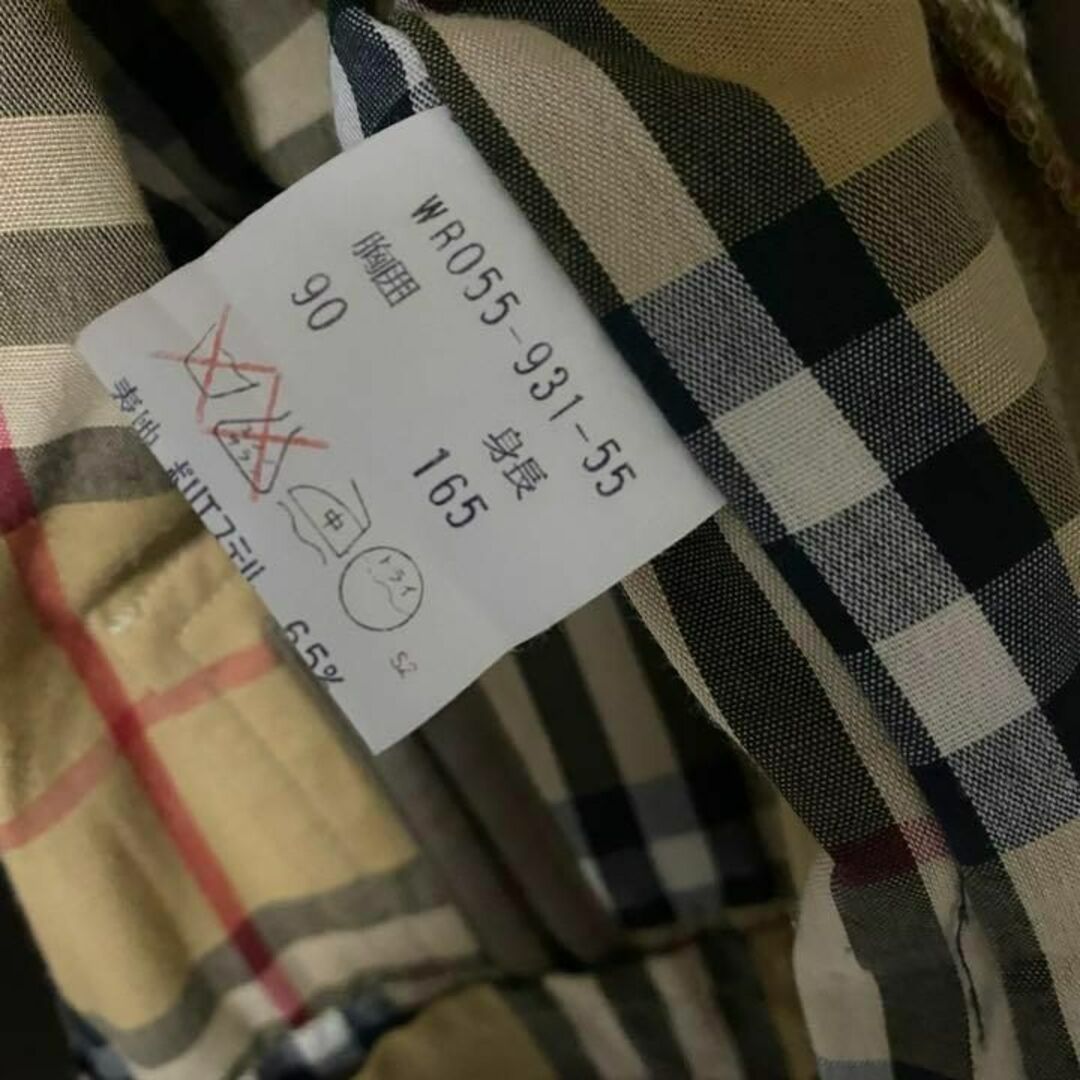 BURBERRY - 90s バーバリー ステンカラーコート ライナー付き ノバ