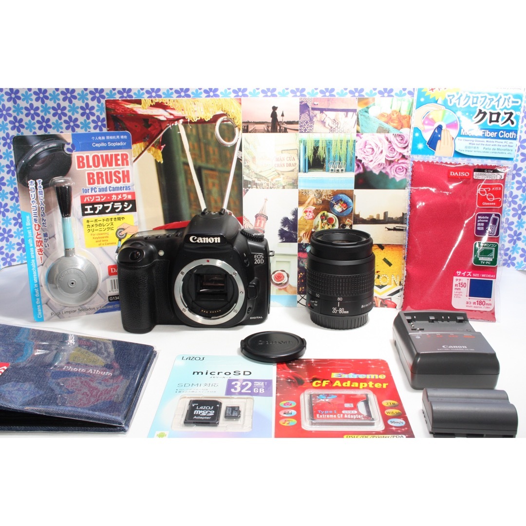 Canon - 極上美品☆Canon EOS 20D レンズセット☆高画質☆初心者