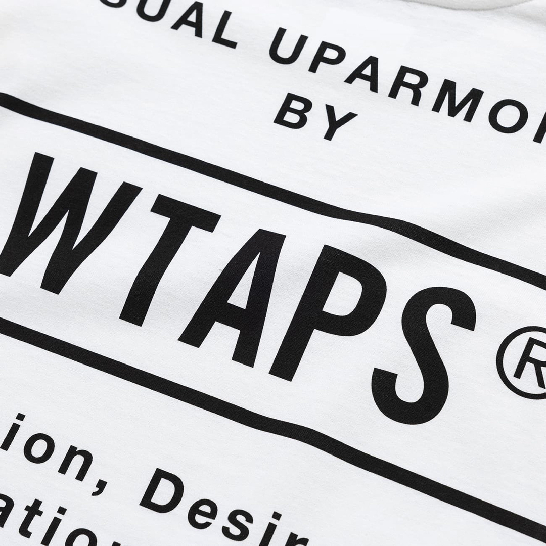 W)taps(ダブルタップス)のWTAPS 23AW OBJ 01 LS ホワイト L ロンT ダブルタップス メンズのトップス(Tシャツ/カットソー(七分/長袖))の商品写真