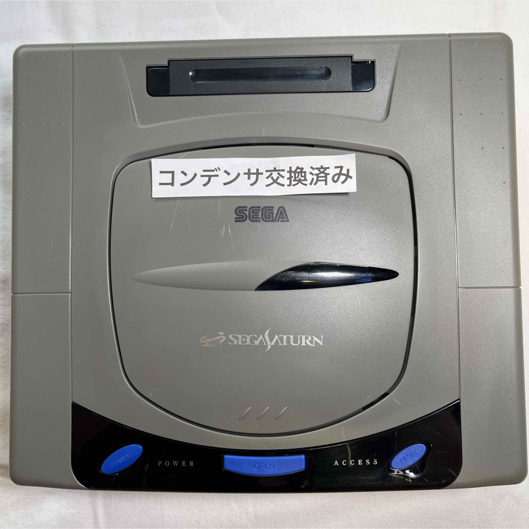 【コンデンサ交換済み】SS セガサターン 本体のみ 電池交換 清掃済 管理560