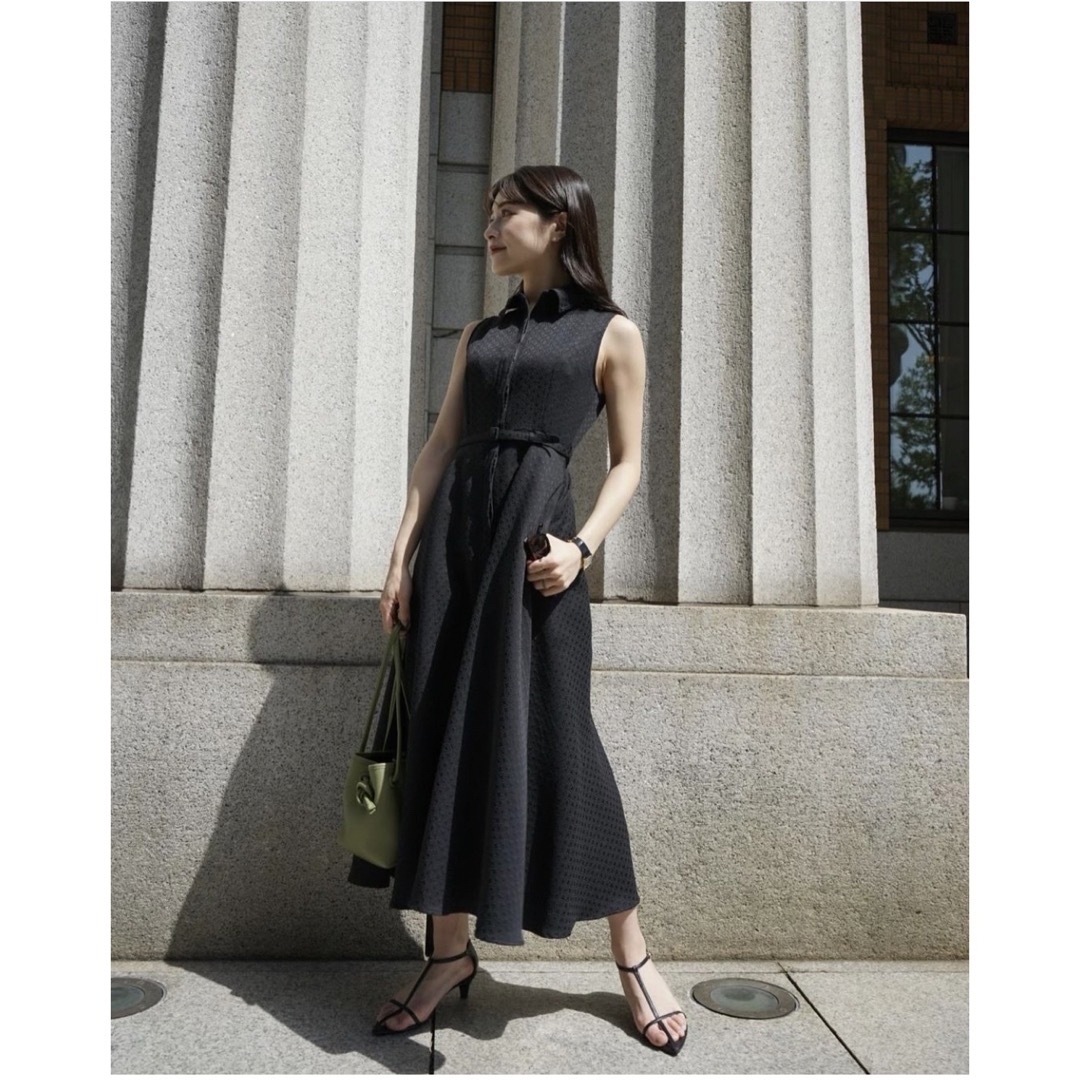 ánuans - 【完売・大人気】Belted Jacquard Dress/Mの通販 by tom's