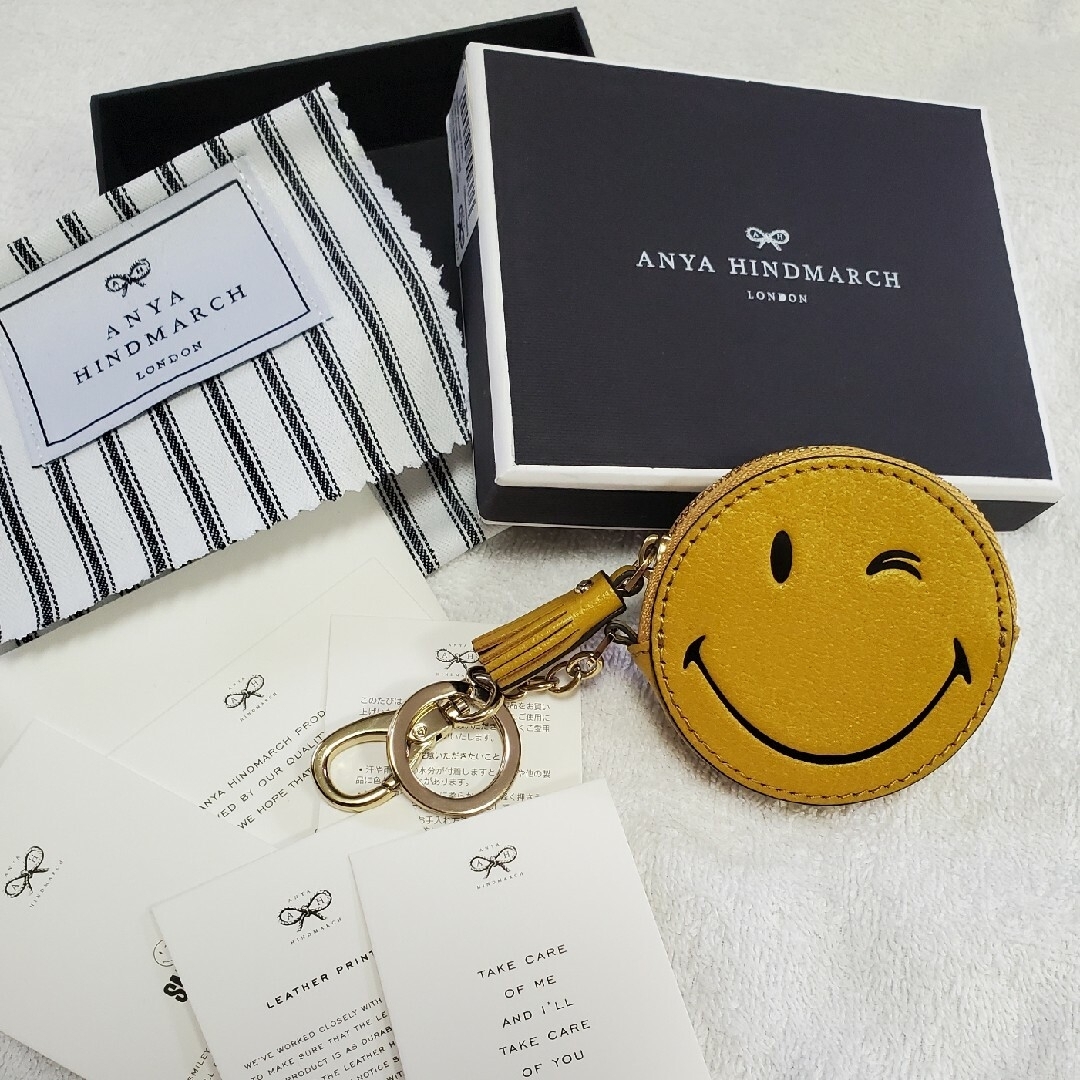 お値下げしました ANYA HINDMARCH スマイリー コインケース-