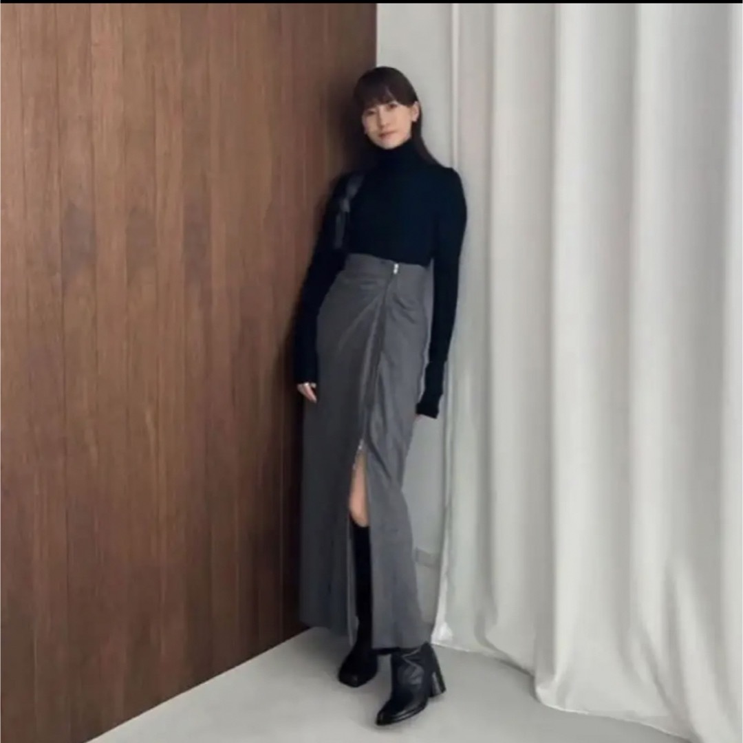 クラネ 22AW HIGH WAIST DRAPE SKIRT スカート 1