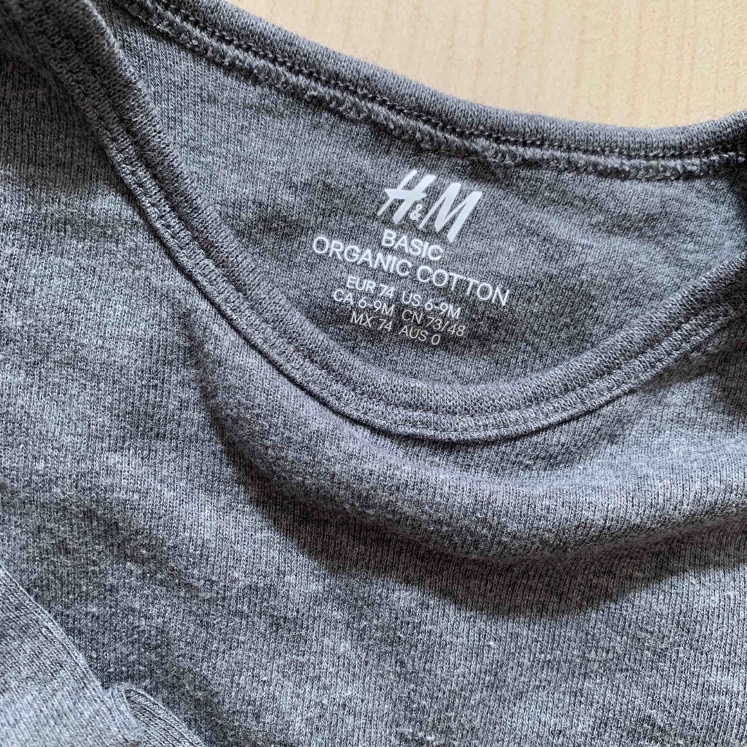 H&M(エイチアンドエム)のロンパース　セット(H&Mベビザラス) キッズ/ベビー/マタニティのベビー服(~85cm)(ロンパース)の商品写真