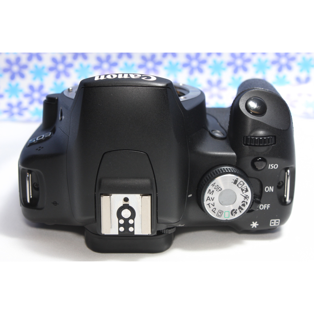 極美品☆Canon kiss X3 ダブルズームキット☆高画質☆動画撮影☆-