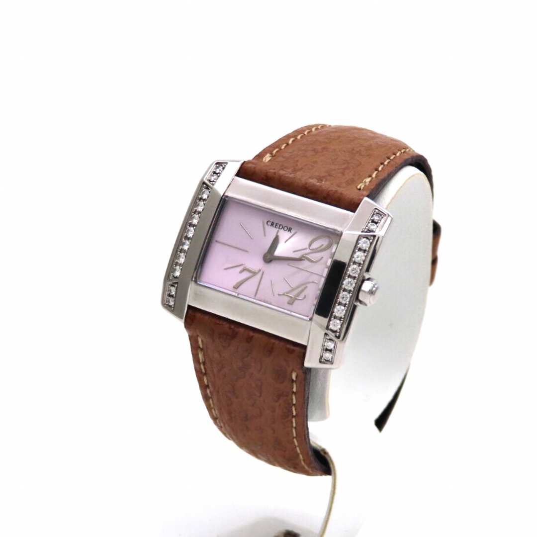 ノードJ】SEIKO 'セイコー 時計' クレドール ダイヤモンド ☆極美品☆-