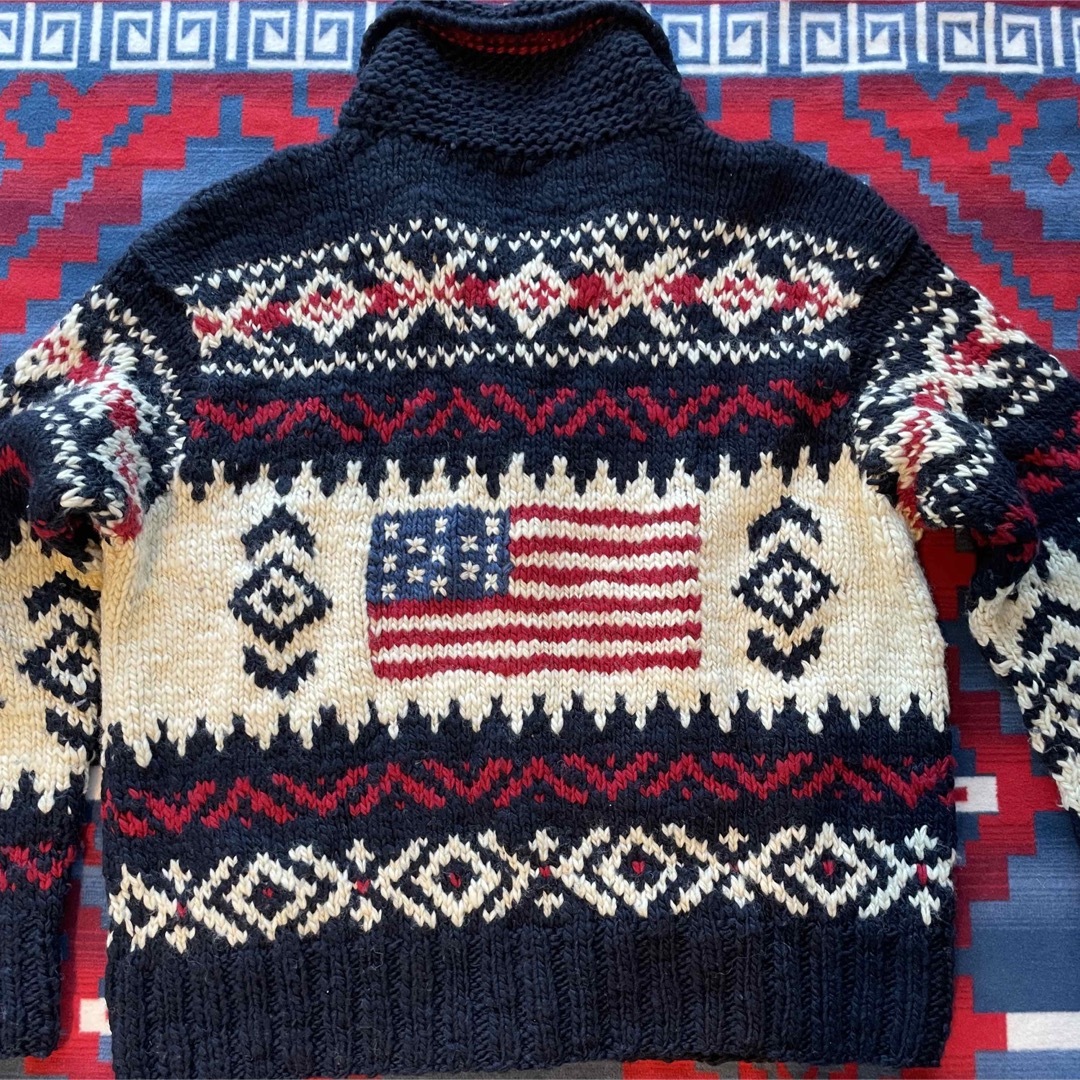 POLO RALPH LAUREN - POLO Ralph Lauren カウチンニット Lの通販 POLO RALPH LAUREN - POLO Ralph Lauren カウチンニット Lの通販