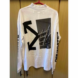 オフホワイト(OFF-WHITE)の正規 19SS OFF-WHITE オフホワイト アローロゴ ロンT(Tシャツ/カットソー(七分/長袖))