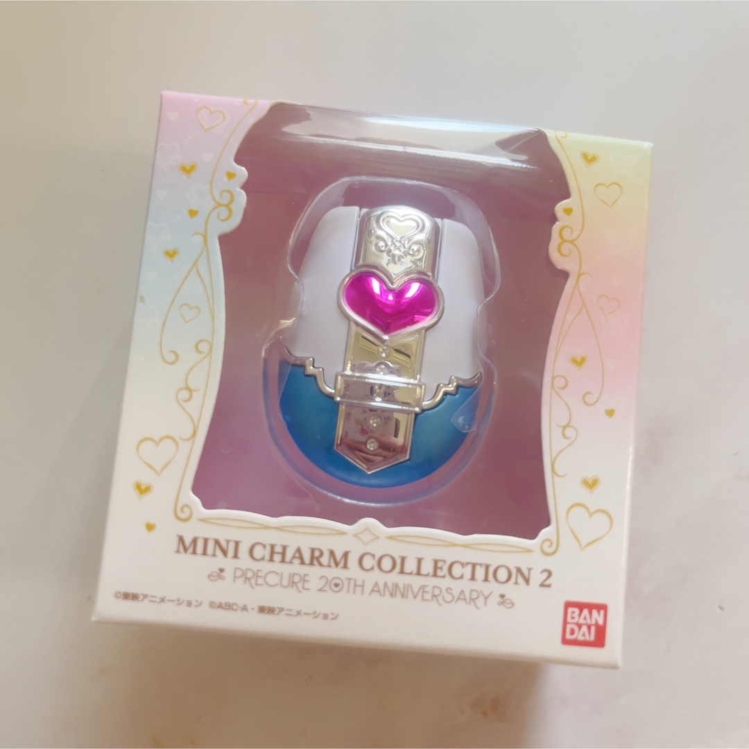 BANDAI(バンダイ)のプリキュア ミニチャームコレクション カードコミューン キュアホワイト  エンタメ/ホビーのおもちゃ/ぬいぐるみ(キャラクターグッズ)の商品写真