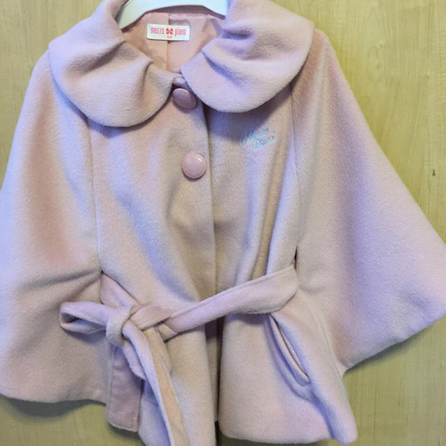 mezzo piano(メゾピアノ)のメゾピアノ♡ポンチョコート キッズ/ベビー/マタニティのキッズ服女の子用(90cm~)(コート)の商品写真