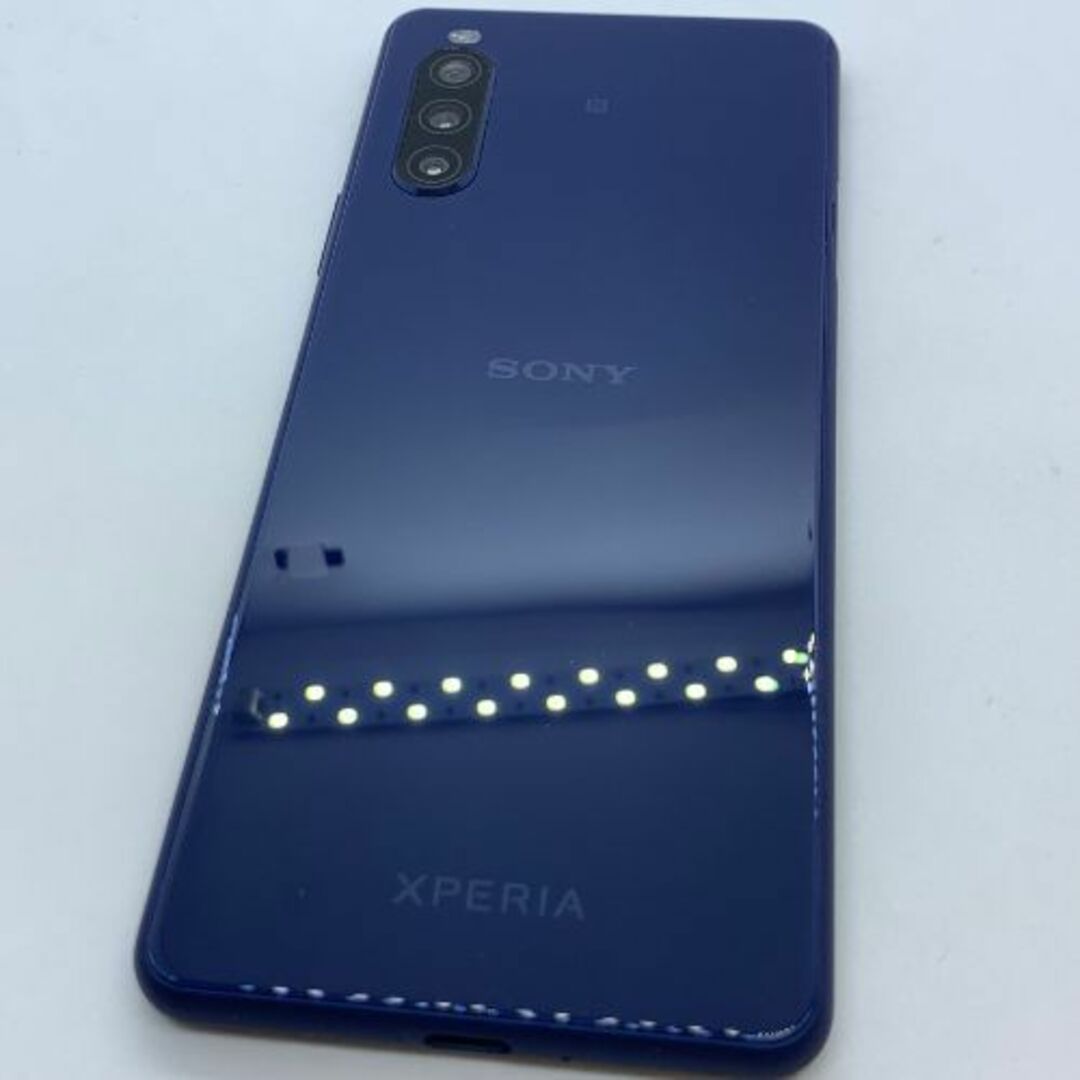 Xperia - 【美品】Xperia 10 II Softbankキャリア版 A001SO ブルー の