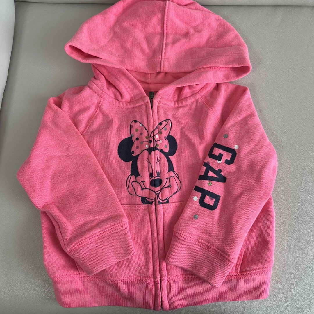 GAP Disney パーカー　ピンク | フリマアプリ ラクマ