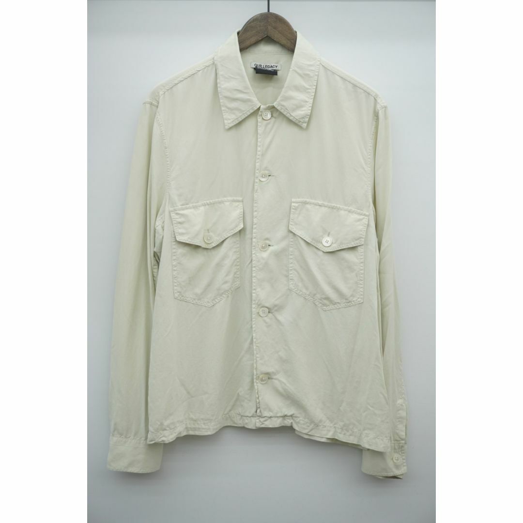 美品 正規22SS OUR LEGACY シャツ シルク ジャケット919N▲ | フリマアプリ ラクマ