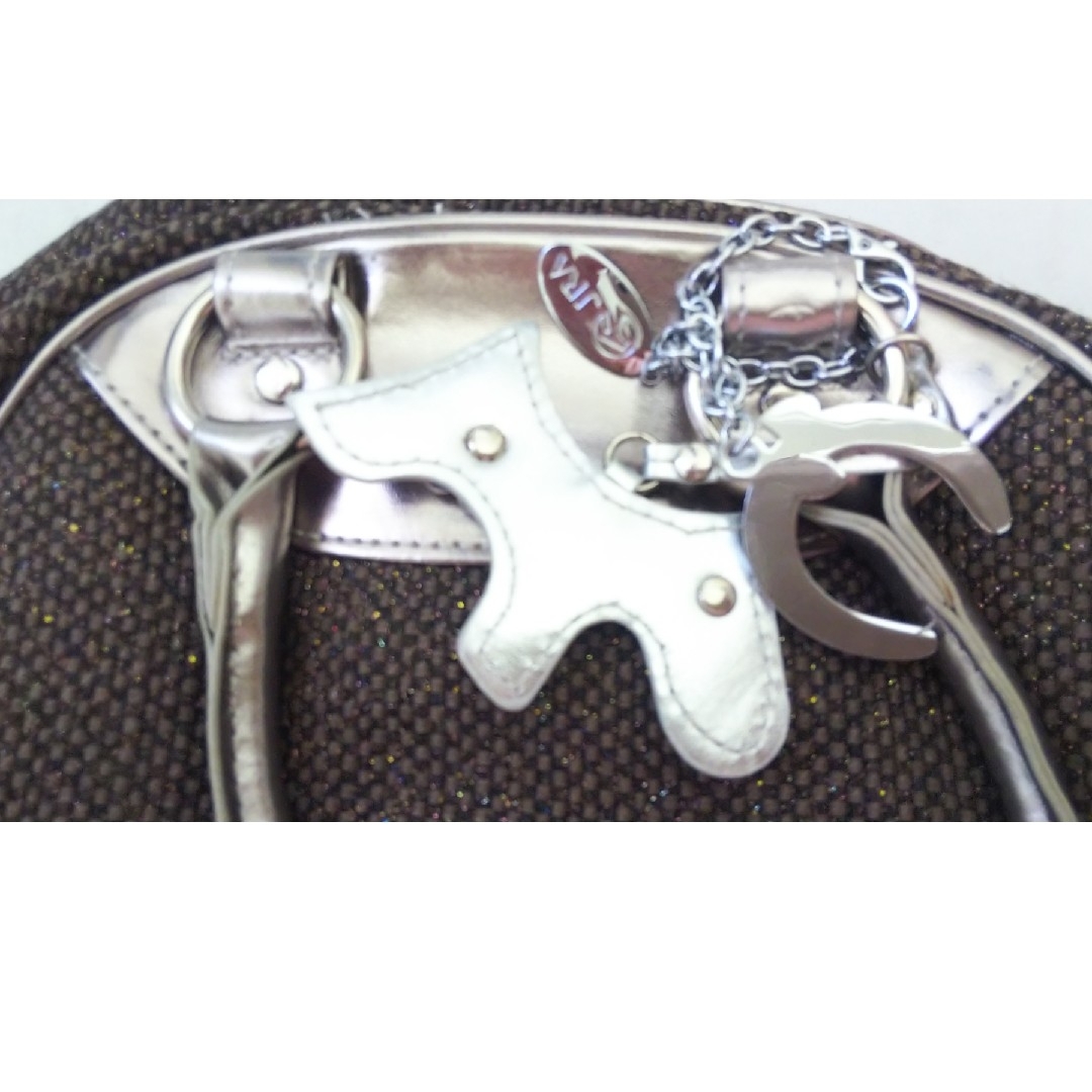 ABISTE(アビステ)のABISTE ハンドバッグセット👜 付属ミニポーチ バッグハンガー チャーム付 レディースのバッグ(ハンドバッグ)の商品写真